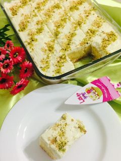 صورة لوصفة كيكه السميد