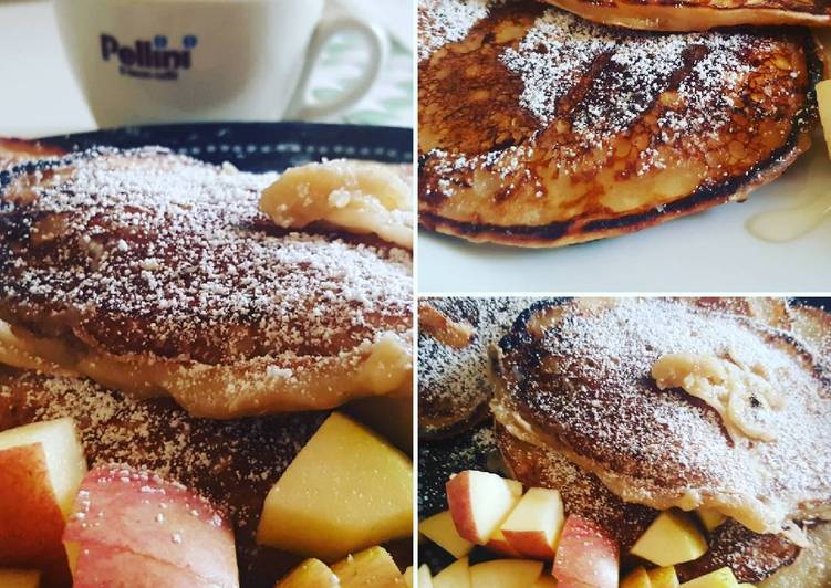 Simple Way to Prepare Veloce Banana pancakes senza uova