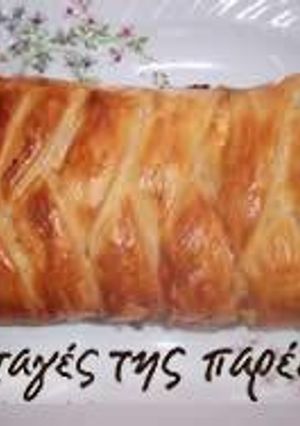 Φωτογραφία της συνταγής Ζαμπονοτυρόπιτα πλεκτή