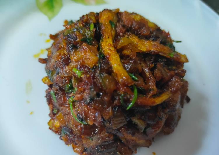 Steps to Make Award-winning Bombil(dried bombay duck) chutney