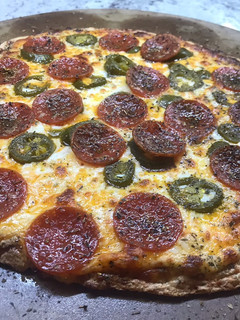 A picture of Keto (tofu) Pizza Crust!.