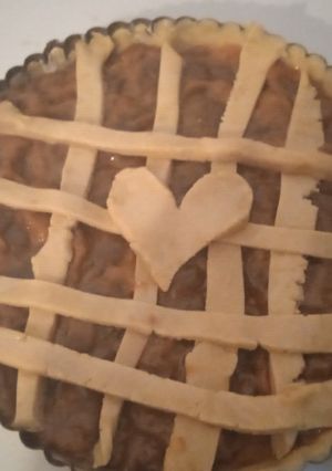 Una foto de Pastafrola de dulce de leche