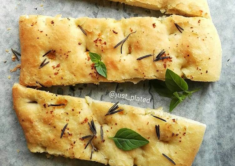 Steps to Prepare Any-night-of-the-week Italian Focaccia Flatbreads