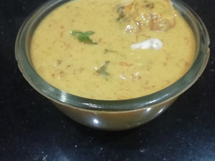 Recipe Cashew nuts Pakoda Kadhi which Delicious