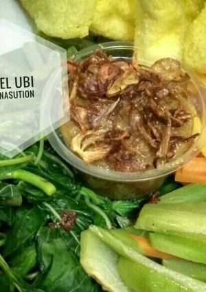Foto resep Pecel Ubi
