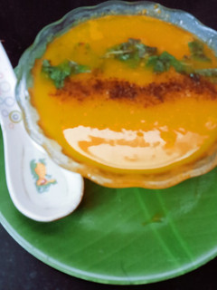 ஹெல்த்தி கேரட் இஞ்சி சூப். (Carrot inji soup recipe in tamil) செய்முறை முக்கிய புகைப்படம்