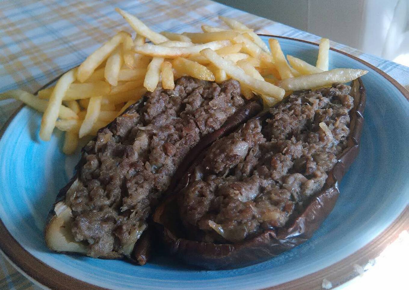 Berenjenas rellenas de la tía Rafe