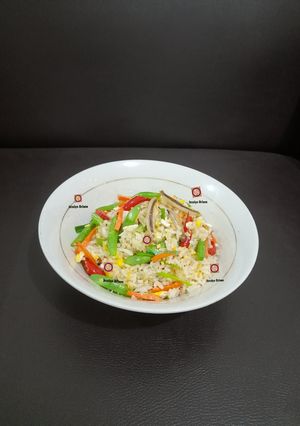 Foto resep 🍳 Nasi Goreng Jahe Teri Buncis (Versi Komplit) Jesslyn Orlane