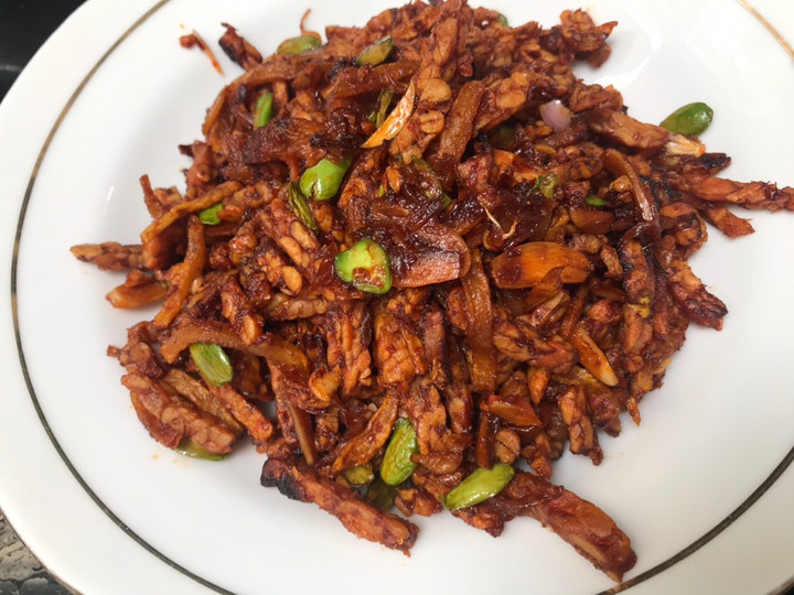 Standar Cara termudah buat Sambal goreng temtangtai (tempe,kentang,petai)😁 hidangan Idul Adha  nagih banget