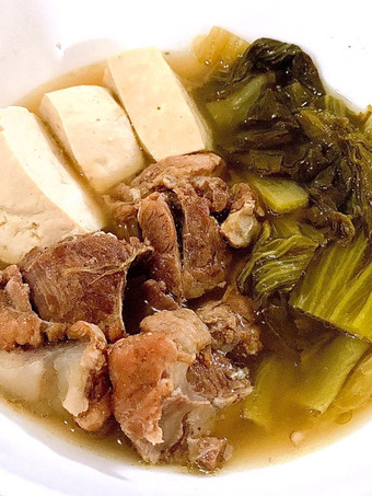 Resep Sup Bakut Sayur Asin Tahu Rumahan