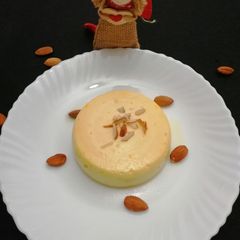 A picture of Steamed yogurt pudding(Bhapa doi).