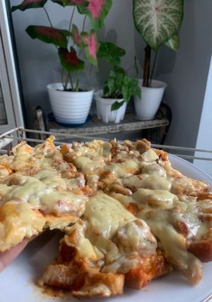 Foto resep Pizza Roti Tawar