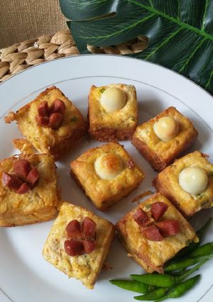 Foto resep 12. TAHU FANTASI (telur puyuh dan sosis)