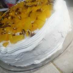 Una foto de Pastel de tres Leches