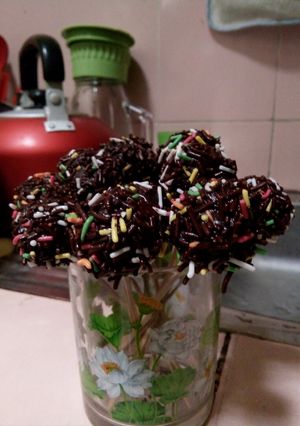 Foto resep Cake pop simpel