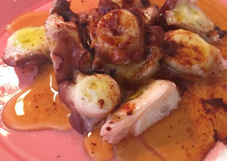 Pulpo a la gallega fácil
