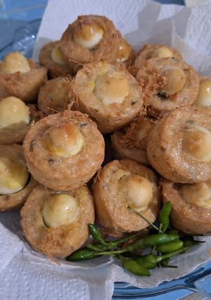Foto resep Perkedel tahu telor puyuh