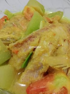 Foto resep Kakap Labu Kuah Kuning