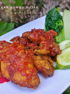 Foto resep Ayam Bakar Bumbu Rujak (4)