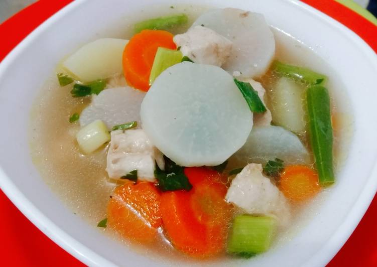 Resep Sup Ayam Lobak yang Lezat Sekali