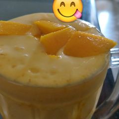 A picture of Mango lassi.