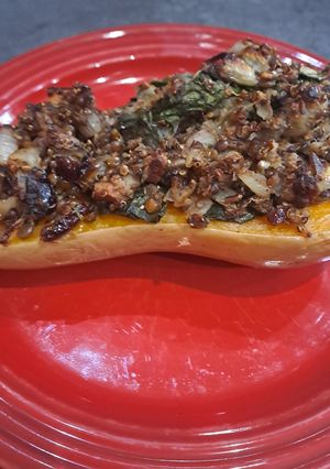 A picture of Stuffed Butternut.