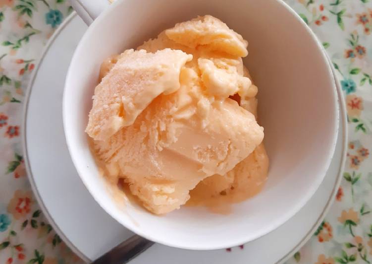 7 Resep: #8 Mango Gelato Ice Cream Anti Gagal!