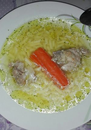 Vasárnapi húsleves recept fotója