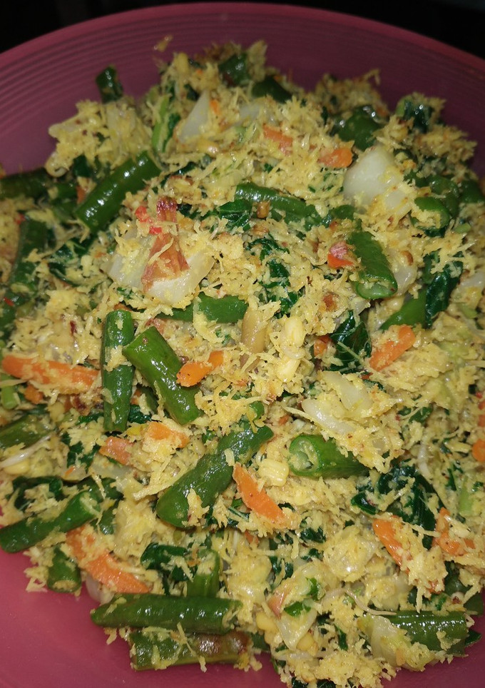 Foto resep UrapUrap Sayur