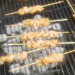 A picture of Spicy grilled shrimp.