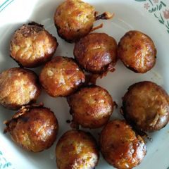 A picture of Chicken potato bites.