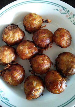 A picture of Chicken potato bites.