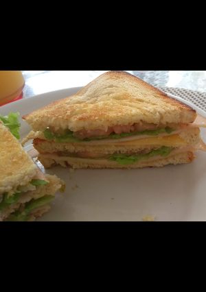 Una foto de Sándwich club
