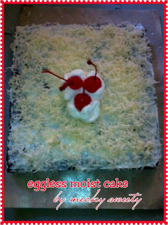 Foto resep Eggless Moist Cake (kukus)