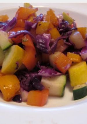 A picture of Saute vegetables.