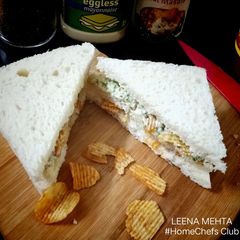 A picture of Veg Mayo Sandwich.