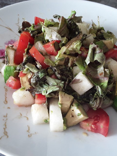 Una foto de Ensalada con vinagre de miel
