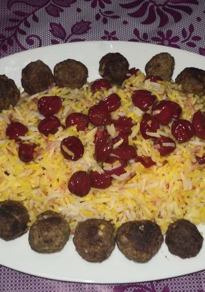عکسی از دستور آلبالوپلو
