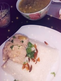 صورة لوصفة يخنة فول مع ارز ودجاج 😍😋