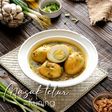 Masak telor kuning (Petisan telur)