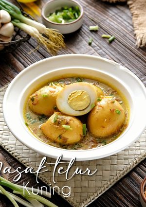 Foto resep Masak telor kuning (Petisan telur)