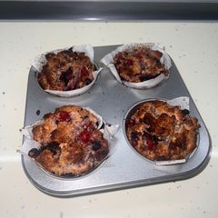 A picture of Almond flour muffins.