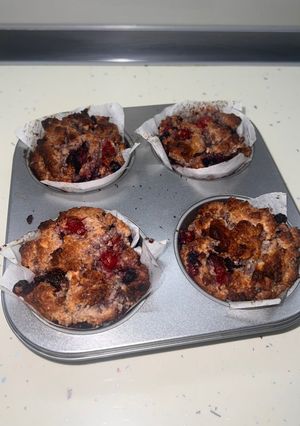 A picture of Almond flour muffins.