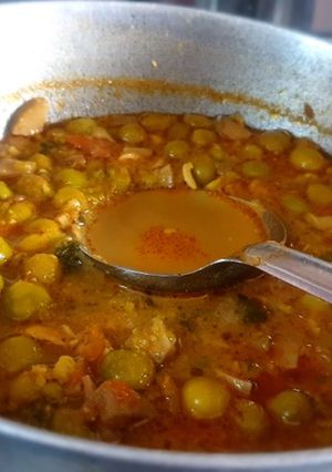 A picture of Mushroom Matar.