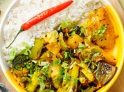 A picture of fava beans curry
