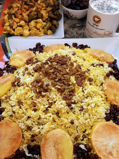 عکسی از دستور عدس پلو با گوشت چرخکرده