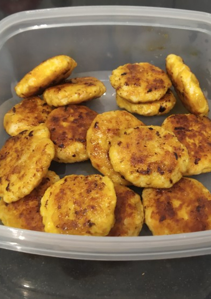 Una foto de Hamburguesitas de pollo (BLW)