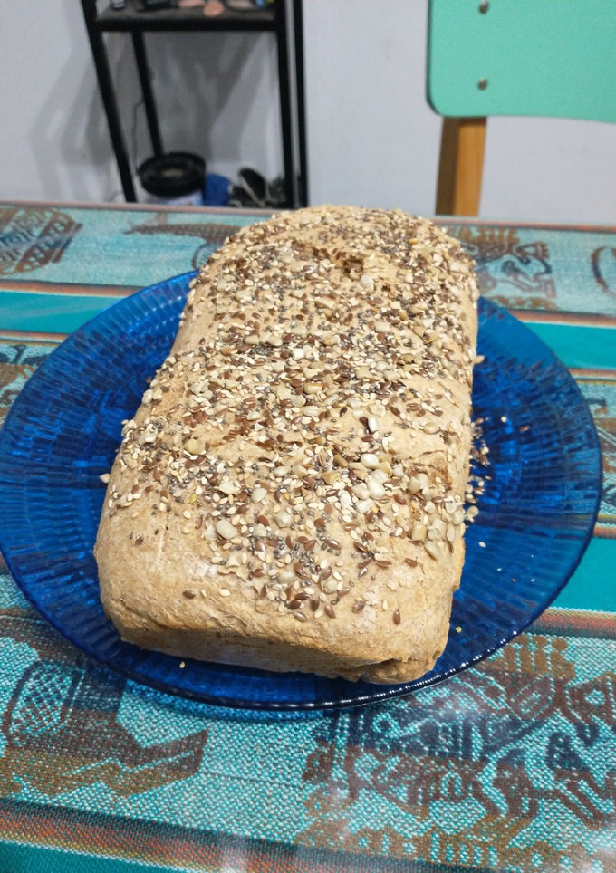 Una foto de Pan Integral con semillas