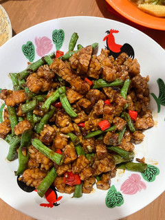 Foto resep Tumis tempe kacang panjang pedas manis 🌿