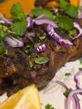Pakistani leg of lamb roast